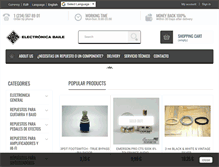 Tablet Screenshot of electronicabaile.com